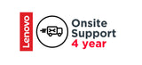Lenovo Onsite Upgrade - Extended service agreement - parts and labour (for system with 1 year on-site warranty) - 4 years (from original purchase date of the equipment) - on-site - for ThinkCentre M90, M90q Gen 2, M90q Gen 3, M90s Gen 2, M90s Gen 3, M90t