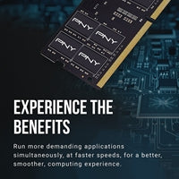 PNY (MN8GBSD43200-SI)  8GB, PERFORMANCE DDR4 3200MHz, Notebook Memory, CL22, Single channel, 10 year Warranty