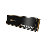 Adata Legend (SLEG-900P-4TCS) 900 PRO PCIe Gen4 x4 M.2 2280 Solid State Drive,  R/W speed up to 7,400/6,500 MB/s, 5-year limited warranty