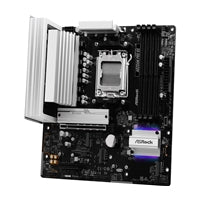 ASRock A620AM PRO RS AMD Socket AM5 Motherboard, 4x DDR5 Slots, 3x M.2 Socket, 2.5GbE LAN, 1x HDMI Port/ 1x DisplayPort 