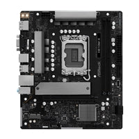 ASRock H810M-X Intel Socket 1851 Motherboard, 2 x DDR5 DIMM Slots, 1 x M.2 Socket (Key E), 1 x USB 3.2 Type-C, 2.5G LAN, 1 x HDMI Port/ 1 x Display Port