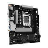 ASRock H810M-X Intel Socket 1851 Motherboard, 2 x DDR5 DIMM Slots, 1 x M.2 Socket (Key E), 1 x USB 3.2 Type-C, 2.5G LAN, 1 x HDMI Port/ 1 x Display Port