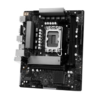 ASRock H810M-X Intel Socket 1851 Motherboard, 2 x DDR5 DIMM Slots, 1 x M.2 Socket (Key E), 1 x USB 3.2 Type-C, 2.5G LAN, 1 x HDMI Port/ 1 x Display Port