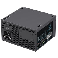 EVO LABS BR500-12BL Fuente de alimentación de 500 W, ventilador silencioso negro de 120 mm con ventilación mejorada, no modular, estable y confiable, empaquetado al por menor