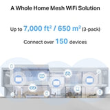 Mercusys Halo H25BE BE3600 Whole Home Mesh Wi-Fi 6 System (3 Pack)