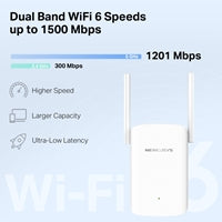 Mercusys ME60X AX1500 Wi-Fi Range Extender