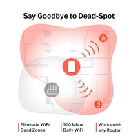 Mercusys ME10 N300 Wi-Fi Range Extender
