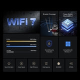 Mercusys MA37BE BE6500 Tri-Band Wi-Fi 7 Bluetooth PCI Express Adapter