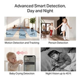 Mercusys MC210 Pan/Tilt Home Security Wi-Fi Camera