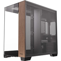 ANTEC Constellation C8 Dual Chamber Case, Gaming, Curve Wood, Full Tower, 2 x USB 3.0 / 1 x USB Type-C, Super wide angle single curved glass with exotic wood, E-ATX, ATX, Micro ATX, ITX