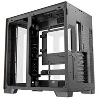 ANTEC Constellation C8 Dual Chamber Case, Gaming, Curve Wood, Full Tower, 2 x USB 3.0 / 1 x USB Type-C, Super wide angle single curved glass with exotic wood, E-ATX, ATX, Micro ATX, ITX