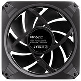 Antec Orbit 120 ARGB 120 mm PWM Fan Triple Pack  - 120 mm x 28 mm, Fluid Dynamic Bearing, 200-2000 RPM, 66.72 CFM, aRGB Lighting, Anti-Vibration Pads