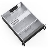 Codegen CSCG4U600GP 4U Rackmount Server Case, 600mm Deep, SSI-EEB/E-ATX/ATX/Micro-ATX Compatible, 8 PCI Expansion Slots, Dual 80mm PWM Cooling Fans, USB-C & USB 3.0