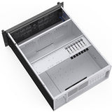 Codegen CSCG4U600GP 4U Rackmount Server Case, 600mm Deep, SSI-EEB/E-ATX/ATX/Micro-ATX Compatible, 8 PCI Expansion Slots, Dual 80mm PWM Cooling Fans, USB-C & USB 3.0