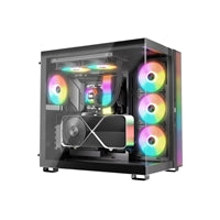 be quiet! Pure Loop 3 LX Liquid CPU Cooler, Universal Socket, 240mm Radiator, 2 x Light  Wings LX PWM High Speed, Stylish ARGB cooling block featuring 10 included lighting foils, 3-year manufacurer's warranty.