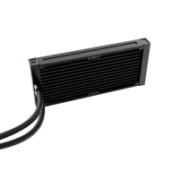 be quiet! Pure Loop 3 LX Liquid CPU Cooler, Universal Socket, 240mm Radiator, 2 x Light  Wings LX PWM High Speed, Stylish ARGB cooling block featuring 10 included lighting foils, 3-year manufacurer's warranty.