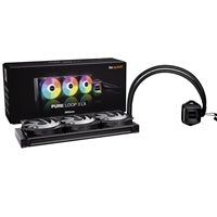 be quiet! Pure Loop 3 LX Liquid CPU Cooler, Universal Socket, 360mm Radiator, 3 x Light  Wings LX PWM High Speed, Stylish ARGB cooling block featuring 10 included lighting foils, 3-year manufacurer's warranty.