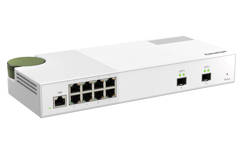 QNAP QSW-M2108-2S network switch Managed L2 2.5G Ethernet (100/1000/2500) Grey