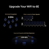 Mercusys MA86XE AXE5400 Tri-Band Wi-Fi 6E Bluetooth PCI Express Adapter
