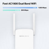 Mercusys ME50G AC1900 Wi-Fi Range Extender (UK Plug)