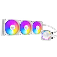 Antec Skeleton 360ARGB Liquid CPU Cooler, Universal Socket, White, 360mm Radiator, PWM up tp 2000 RPMCooling Fans, Addressable RGB LED Lighting 