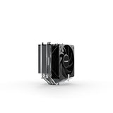 be quiet! Pure Rock Slim 3 Fan CPU Cooler, Universal Socket, High Quality 100mm PWM Black Cooling Fan, 1700RPM, 3 Heat Pipes, 130W TDP, Intel 1851/ 1700 & AMD AM4/ AM5 Compatible