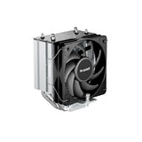 be quiet! Pure Rock Slim 3 Fan CPU Cooler, Universal Socket, High Quality 100mm PWM Black Cooling Fan, 1700RPM, 3 Heat Pipes, 130W TDP, Intel 1851/ 1700 & AMD AM4/ AM5 Compatible