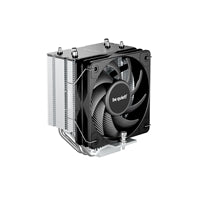 be quiet! Pure Rock Slim 3 Fan CPU Cooler, Universal Socket, High Quality 100mm PWM Black Cooling Fan, 1700RPM, 3 Heat Pipes, 130W TDP, Intel 1851/ 1700 & AMD AM4/ AM5 Compatible