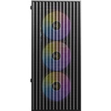 Antec AX27 RGB Elite Mid-Tower Gaming PC Case with Tempered Glass, Full Mesh Front Panel, 4 Pre-installed 120mm Fixed-RGB Fans, ATX/Micro-ATX/ITX Compatible, Black