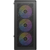 Antec AX26 RGB Elite Mid-Tower Gaming PC Case - Pre-Installed 4 x 120mm Fixed-RGB Fans, Tempered Glass Side Panel, High-Airflow Mesh Front - ATX/Micro-ATX/ITX