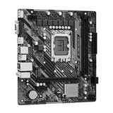 ASRock H610M-HDV/M.2 R2.0 Super Alloy Intel 1700 Socket Motherboard, Micro-ATX, 2x DDR4 Slots, 1x M.2 Socket, GbE LAN, 1x D-Sub / 1x DisplayPort / 1x HDMI Port