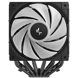 DeepCool AG620 BK ARGB V2 Dual-Tower CPU Air Cooler with 120mm ARGB Fans, Compatible with Intel LGA 1851/1700/1200/115x & AMD AM5/AM4, High-Performance Quiet Cooling, Matte Black