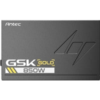 Antec GSK850 V2 850W Fully Modular ATX 3.1 Power Supply, 80 PLUS Gold, PCIe 5.1 Ready with 12V-2x6 Cable, Silent 120mm Fan, High-Performance PSU for Gaming PCs