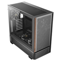 Antec P30 Air Mid-Tower ATX Gaming Case, High-Airflow Mesh Front, Support for 360 mm Radiator, Tempered Glass Side Panel, USB-C & Five Pre-Installed Fans