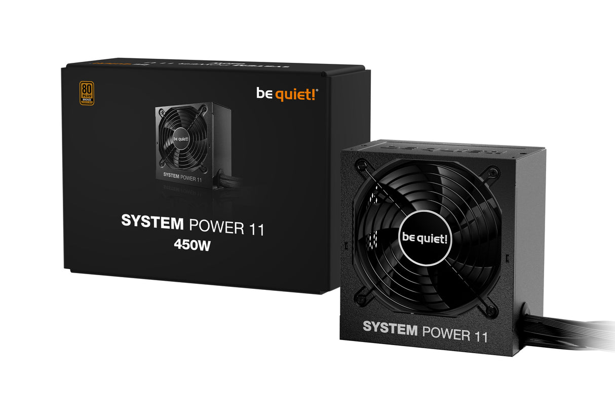 be quiet! System Power 11 450W power supply unit 20+4 pin ATX ATX Black