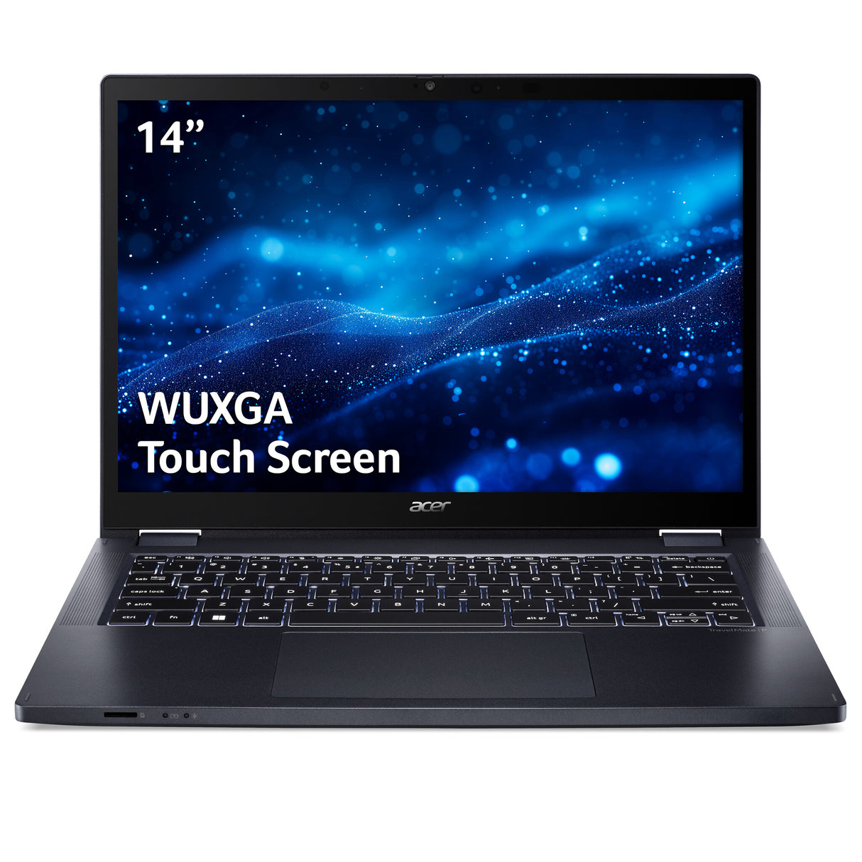 Acer TravelMate TMP414RN-53 I31315U 8/256 W11P EDU Intel® Core™ i3 i3-1315U Hybrid (2-in-1) 35.6 cm (14") Touchscreen WUXGA 8 GB DDR4-SDRAM 256 GB SSD Wi-Fi 6 (802.11ax) Windows 11 Pro Education Black