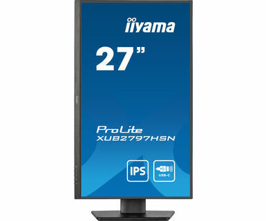 iiyama ProLite XUB2797QSU-B1 computer monitor 68.6 cm (27") 2560 x 1440 pixels Wide Quad HD LED Black