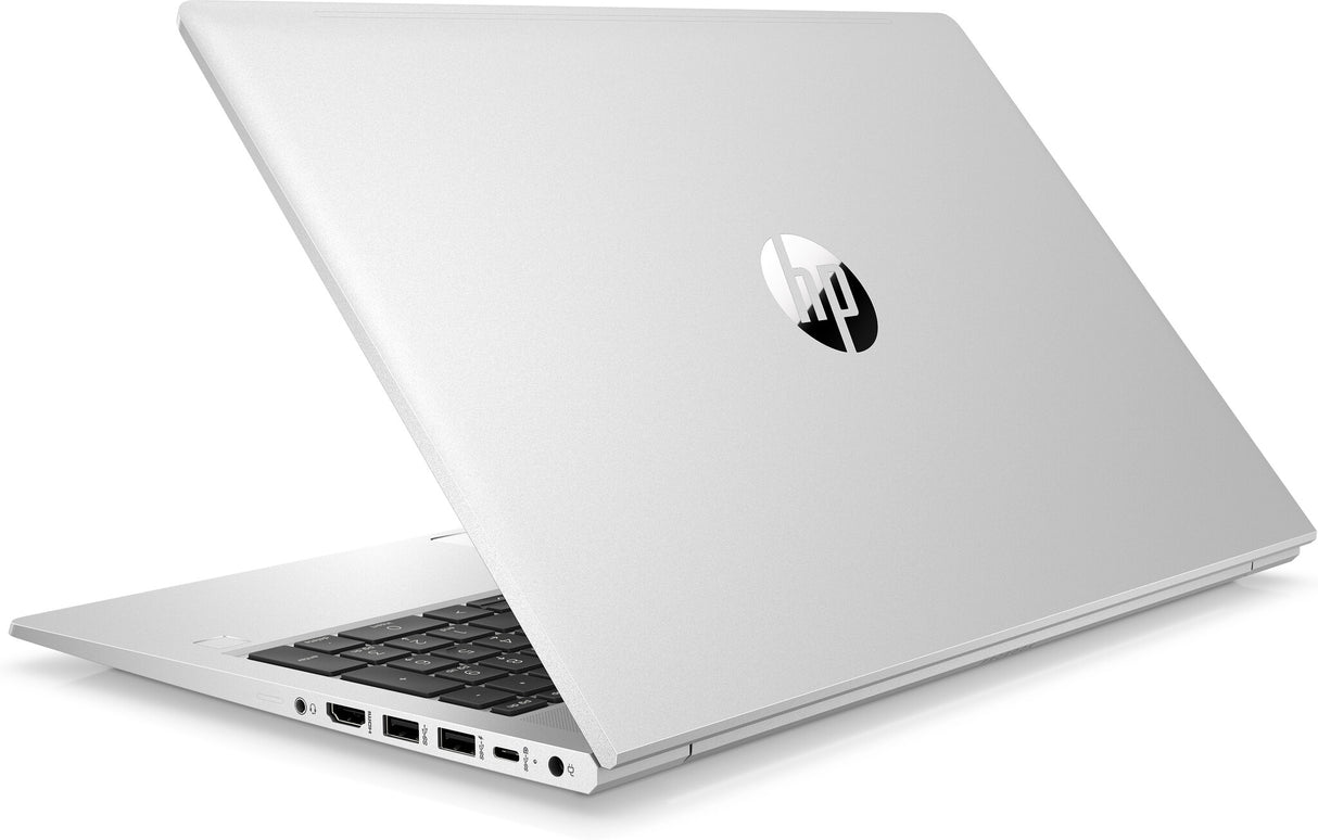 HP ProBook 450 G9 Intel® Core™ i5 i5-1235U Laptop 39.6 cm (15.6") Full HD 8 GB DDR4-SDRAM 256 GB SSD Wi-Fi 6E (802.11ax) Windows 11 Pro Silver