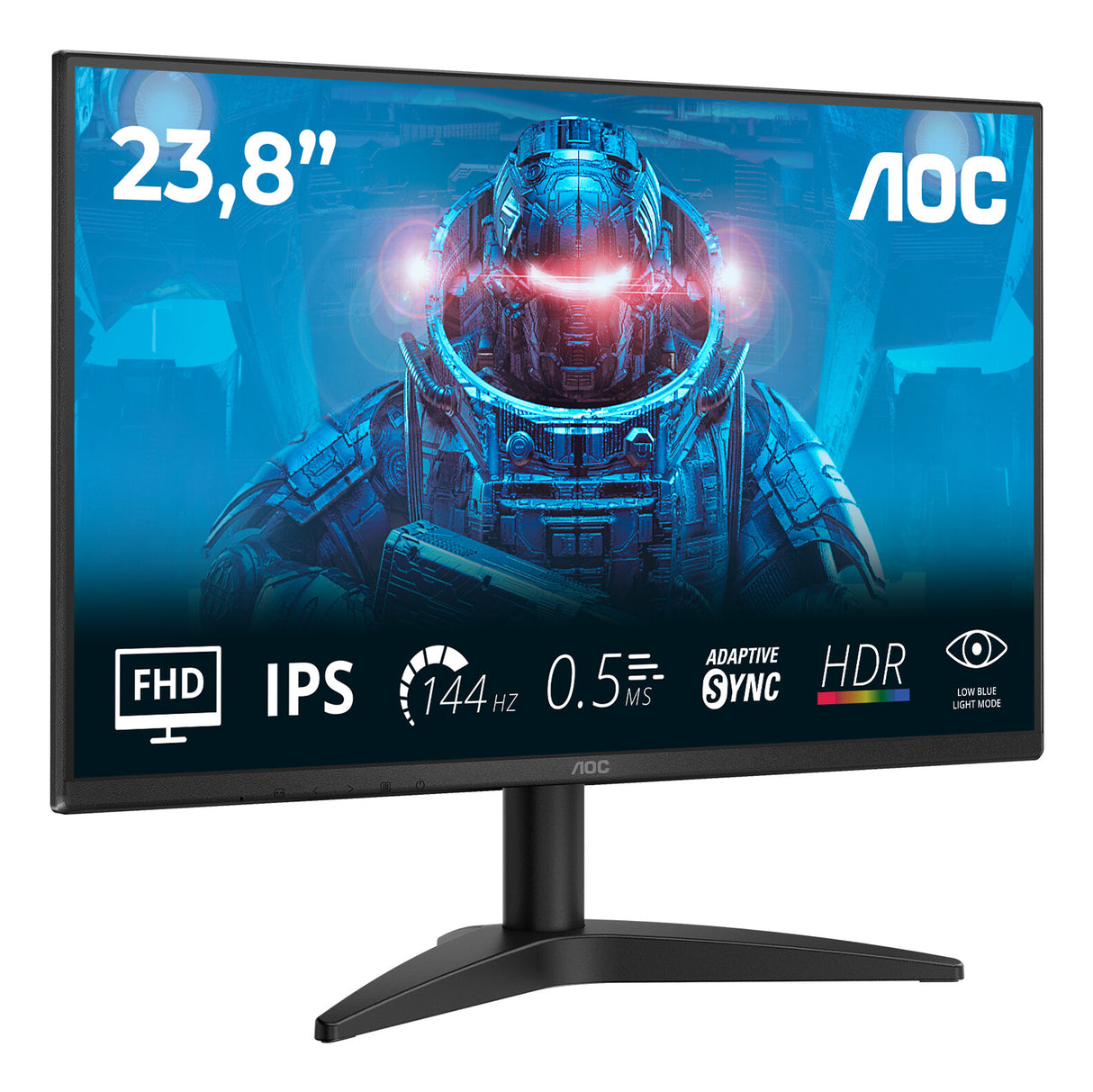 AOC 24B36X computer monitor 60.5 cm (23.8") 1920 x 1080 pixels Full HD LED Black