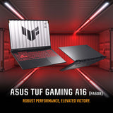ASUS TUF Gaming A16 FA608PM-RV009W AMD Ryzen™ 9 8940HX Laptop 40.6 cm (16") WUXGA 16 GB DDR5-SDRAM 1 TB SSD NVIDIA GeForce RTX 5060 Wi-Fi 6E (802.11ax) Windows 11 Home Grey