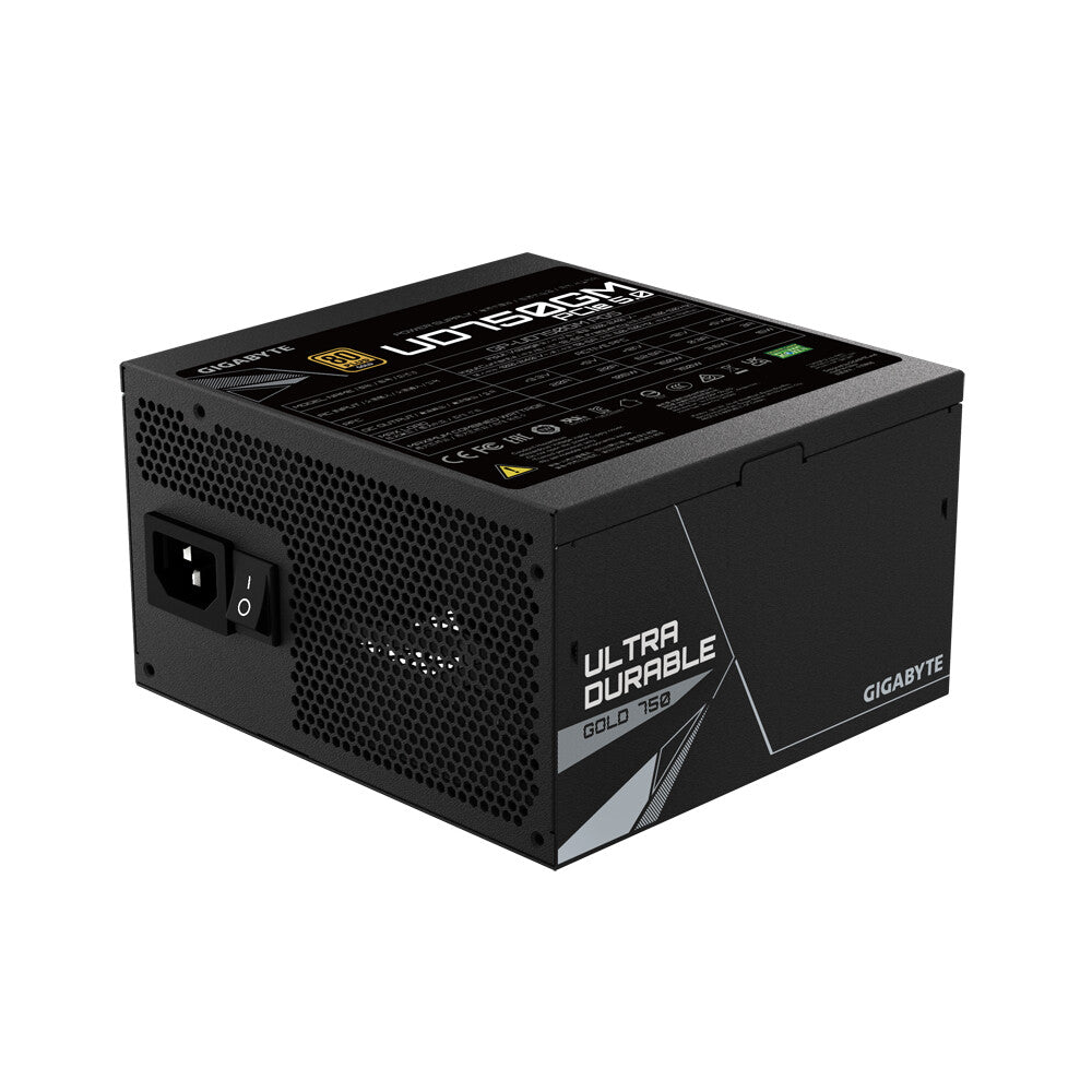 GIGABYTE UD750GM PG5 power supply unit 750 W 20+4 pin ATX ATX Black