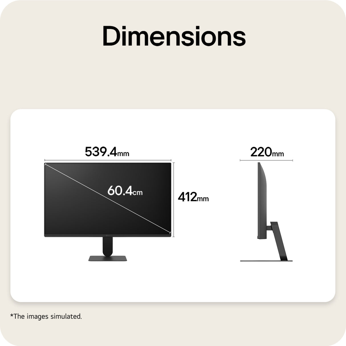 LG Monitor U4 24U411B-B 24-inch IPS Full HD 144Hz Monitor