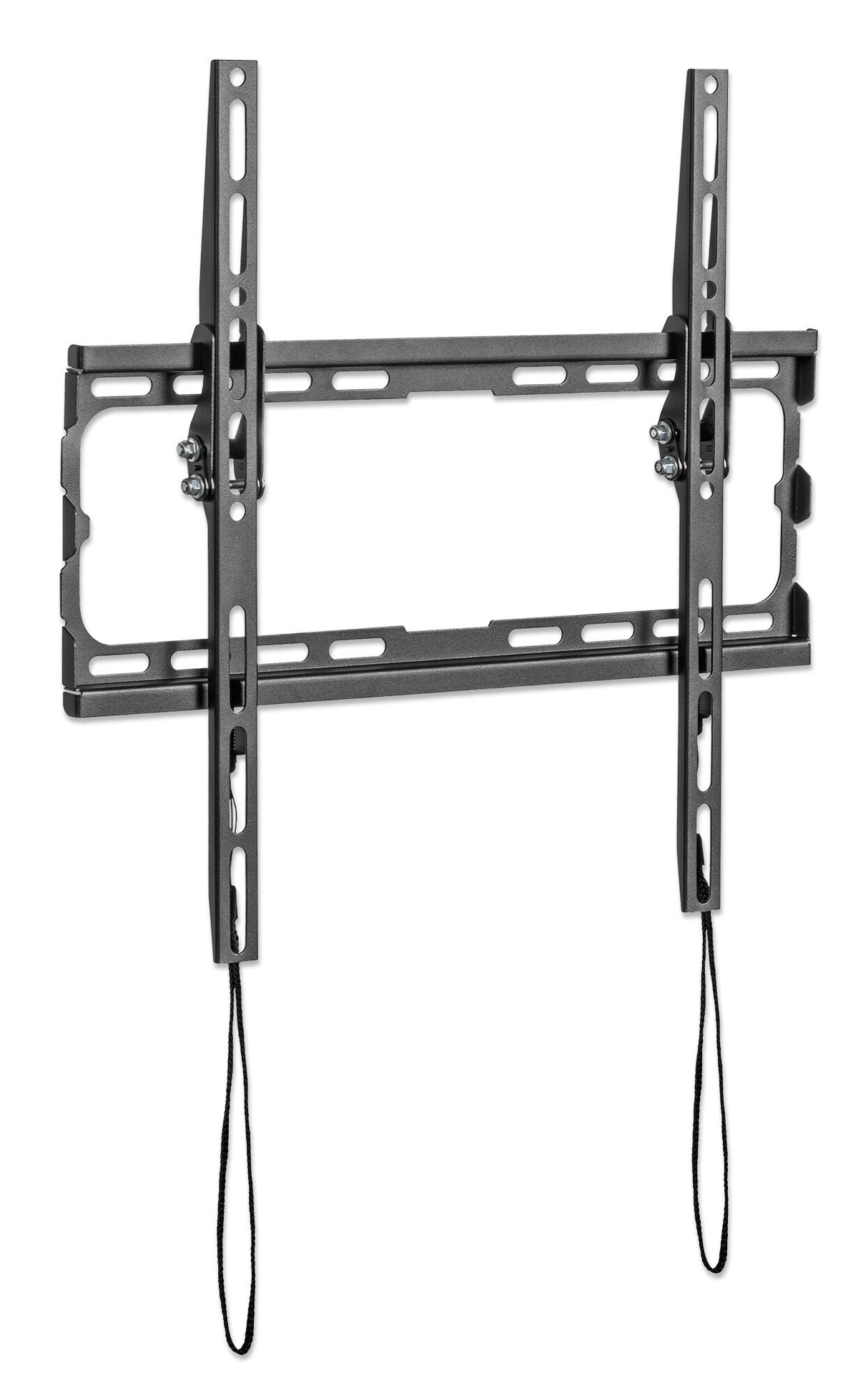 Manhattan Wall Mount for TV & Monitors (Tiltable), For screens 32" to 55", VESA compatability: all between 200x200mm and 400x400mm - check the dimensions of the four mounting holes on back of screen to ensure it fits, Max 35kg, Black, Bracket