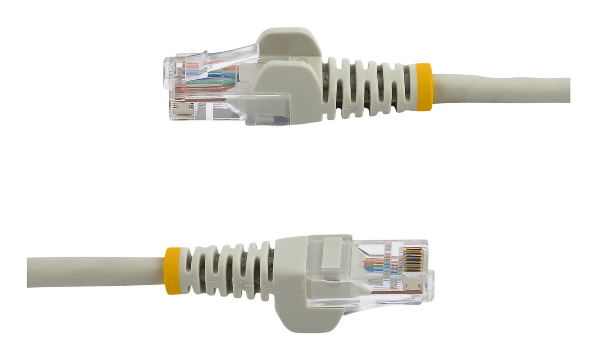 StarTech.com Cat5e Patch Cable with Snagless RJ45 Connectors - 3m, Gray