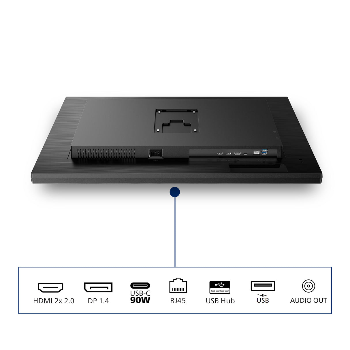 Philips 3000 series 32B1U3900/00 computer monitor 80 cm (31.5") 3840 x 2160 pixels 4K Ultra HD LCD Black