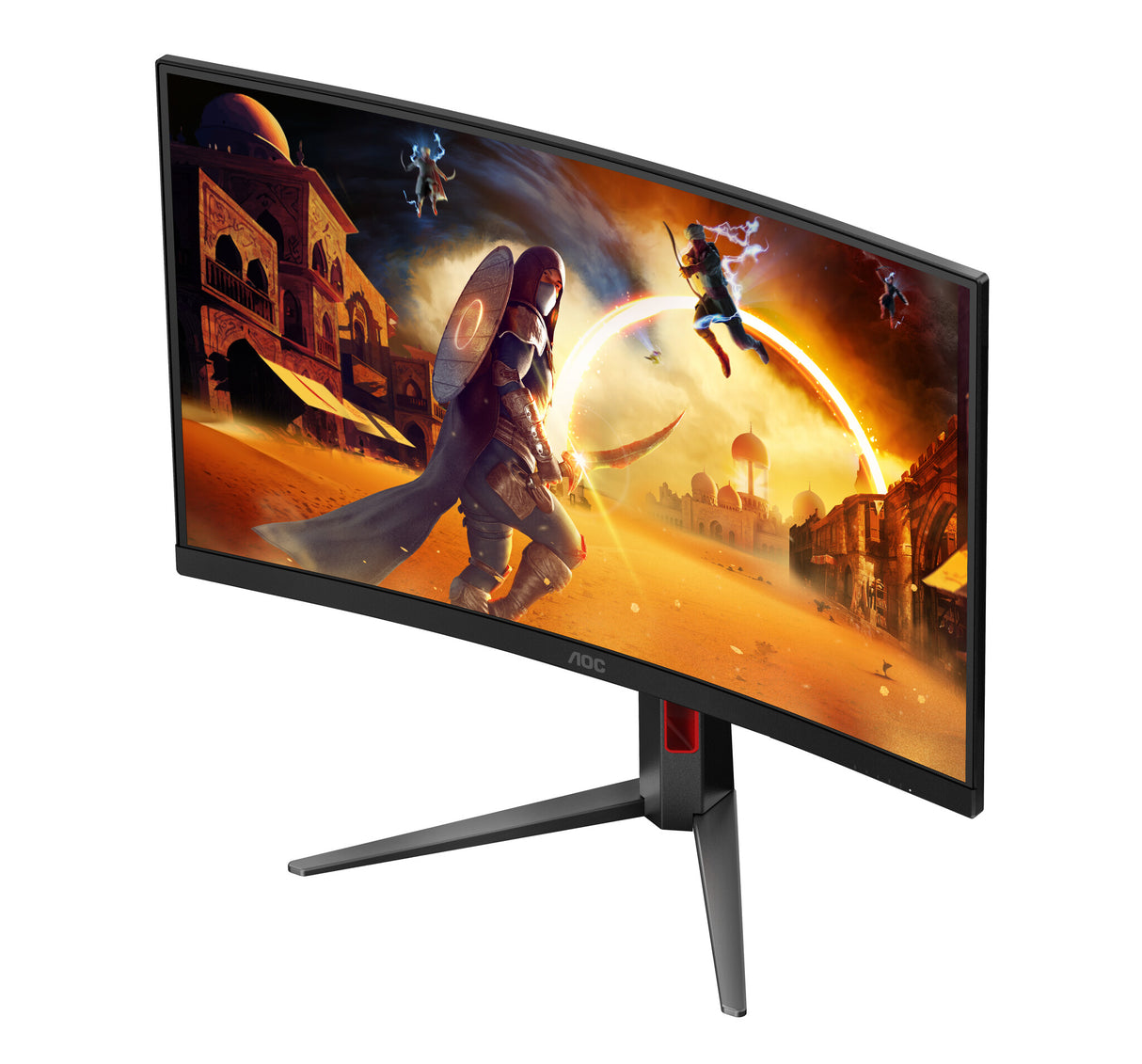 AOC G4 C27G4Z2 computer monitor 68.6 cm (27") 1920 x 1080 pixels Full HD LCD Black, Red