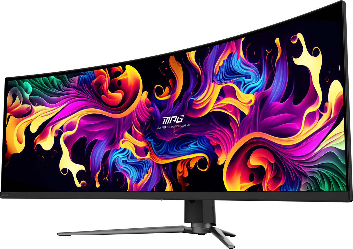 MSI MPG 491CQP QD-OLED computer monitor 124.5 cm (49") 5120 x 1440 pixels DQHD QDOLED Black