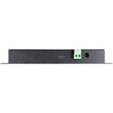 StarTech.com 4 Port USB C Hub 10Gbps - Metal Industrial USB Type-C Hub w/ 3xUSB-A & 1xUSB-C - ESD & Surge Protection - USB-C or USB-A Host - Self-Powered Mountable USB 3.2/3.1 Gen 2 Hub~4-Port USB C Hub 10Gbps - Metal Industrial USB Type-C Hub w/ 3xUSB-A