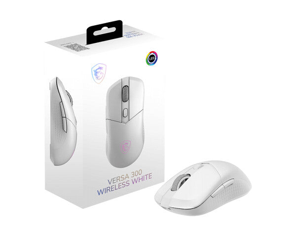 MSI Versa 300 Wireless mouse Gaming Right-hand RF Wireless + Bluetooth + USB Type-C Optical 8000 DPI