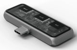 Satechi ST-HXRAJM laptop dock/port replicator Docking USB 3.2 Gen 2 (3.1 Gen 2) Type-C Grey